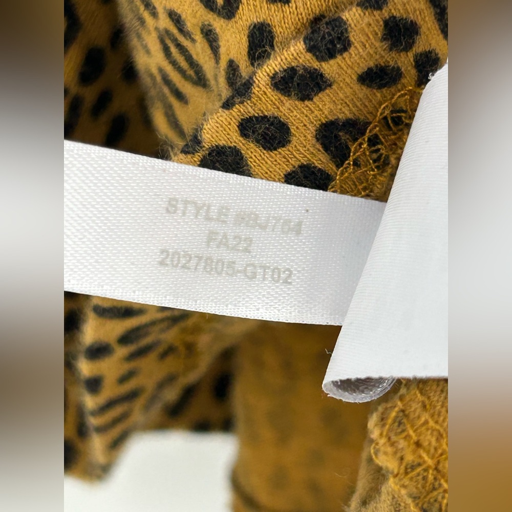 J.Crew Crewcuts Girls' Leopard Pocket T-shirt Dress Size 8 - Picture 6 of 9